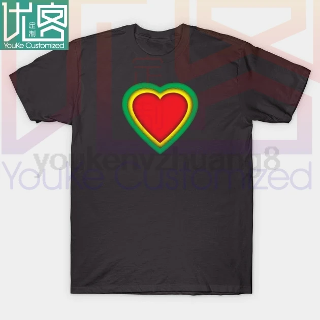 

men and women shirt One Love, One Heart T-Shirt