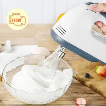 

220V Electric 7 Speed Electric Hand Mixer Whisk Save Energy Handheld Egg Beater Blender Home Baking Whipping Cream Food Machine