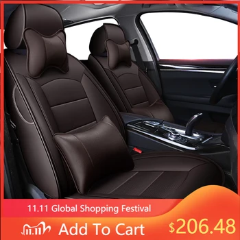 

automovil cowhide car seat covers for Land Rover range rover discovery freelander evoque car accessories Custom seat cushions