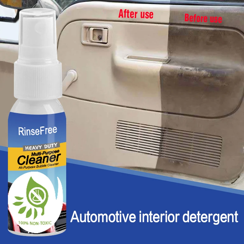 30ML NEW Brand Car Household Foam Cleaner Grease Cleaner Auto Interiors Leather Deterget Oil