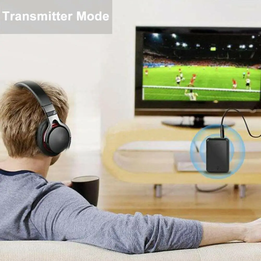 Беспроводной адаптер 2 в 1 Bluetooth V4.2 передатчик с низкой задержкой аудио 3 5 мм и