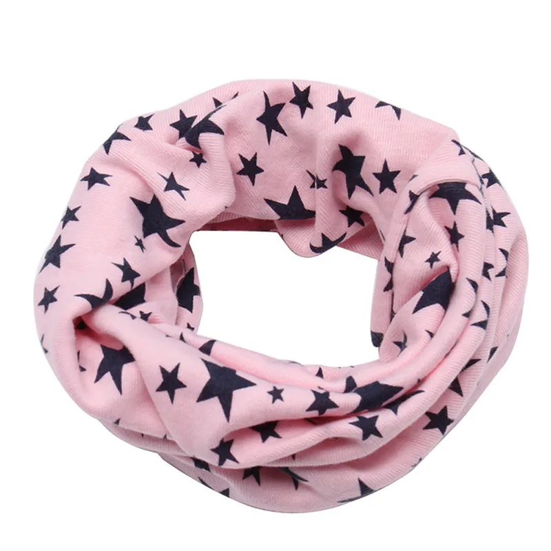 

MUQGEW 2019 New Cotton Scarf Children Autumn Winter Warm Scarf Boy Girl Print Scarf Shawl Lovely Kids Collars O Ring Neckerchief