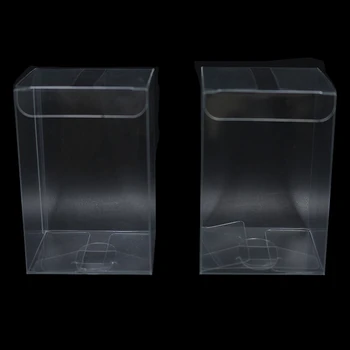 

Retail Empty Clear Plastic PVC Boxes Christmas Candy Gift DIY Soap Packaging Boxes Transparent Plastic Box For Jewelry Candy