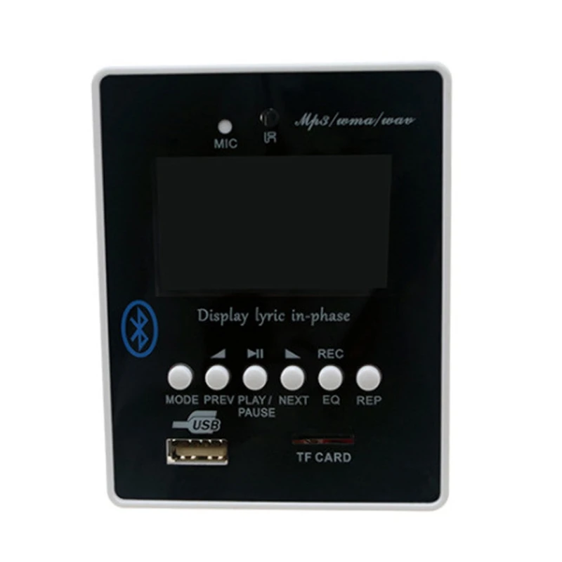 AABB MP3 плеер TF карта USB декодер модуль DC 12 В WAV без потерь декодирующая плата Bluetooth