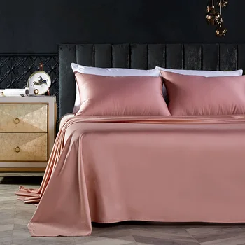 

12Colors 2 sizes 1 Piece 100% Cotton Flat Bed Sheet Pink Girl Heart Series Exquisite workmanship 63''x91'' 98'' x 98''