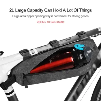 

GIYO Portable Waterproof Bike Triangle Bag Cycling Bag Saddle Bag Which Can Hang In Upper Front Beam Bycicle Accessories