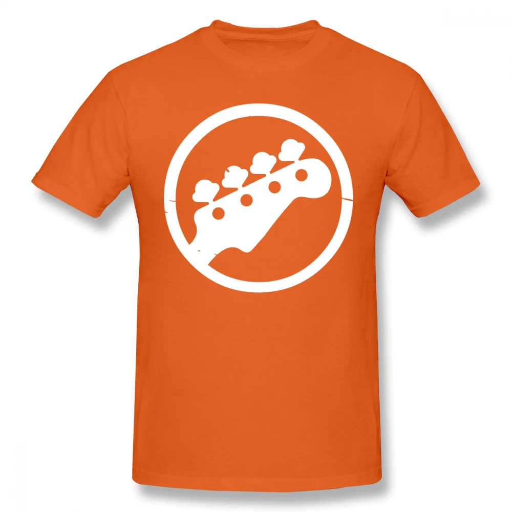 Orange Футболка one yona Scott Pilgrim, футболка Scott Pilgrim Bass, Милая футболка с коротким рукавом, летняя мужская футболка из 100 хлопка с принтом - Цвет: Orange