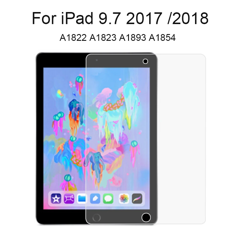 For 9.7 2017 2018 Мягкий Paperlike Экран протектор для iPad 10,2 9,7 Pro 11 10,5 Air 2 3 Tablet PC Матовая живопись пленка для карандаша от Apple - Цвет: For 9.7 2017 2018