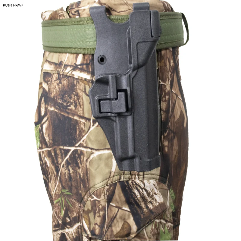 

Tactical Compact Pistol Holster Waist Case Gun Bag Outdoor Sport Hunting Accessory Sig Sauer P226 Without Flashlight