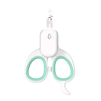 Pet Cat Nail Clippers Effortless Pet Nail Clipper Dog Cat Beauty Scissor With LED Light Usb Interface 5