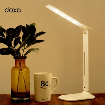 

LED Desk Lamp Adjustable Folding Bedside Lights GY100 For Reading Studying Touch Control USB Modern Student Desktop Lamparas