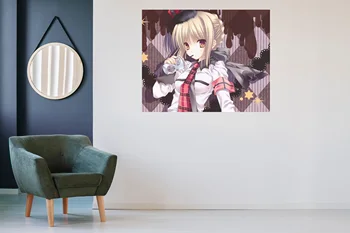 

[Self-Adhesive] 3D Fate Stay Night 683 Japan Anime Wall Stickers Mural Decal Wall Murals AJ WALLPAPER Belly