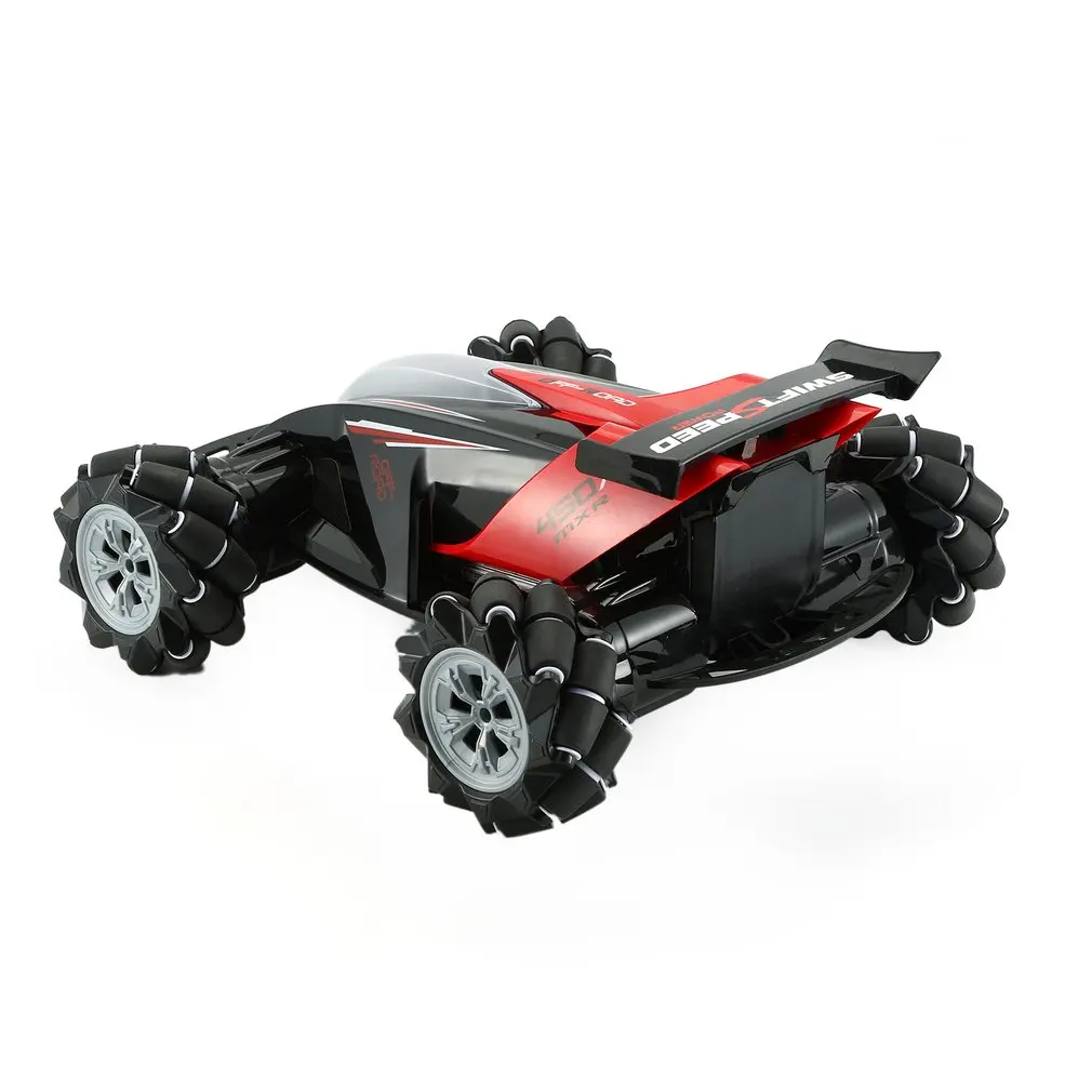 Z108 2,4 GHz 1/10 RC автомобиль Дрифт 360 градусов спиннинг трюк 20 км/ч Mecanum Omni колесо внедорожный автомобиль со светом и музыкой