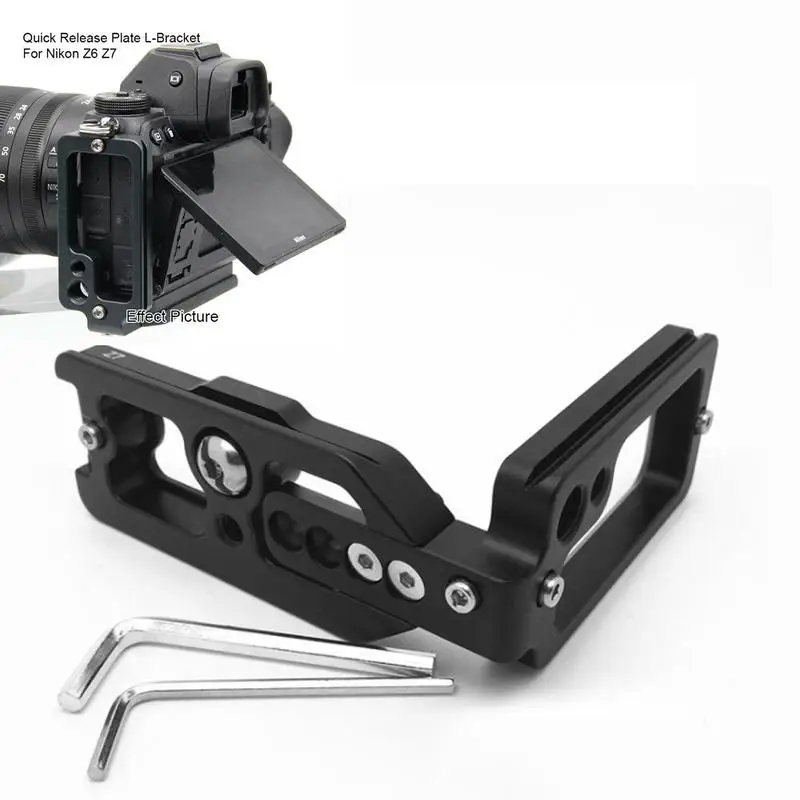Микро одна камера вертикальная для Nikon Z6 L вертикальный кронштейн держатель Qr быстрое сцепление крепление для камеры L9T8