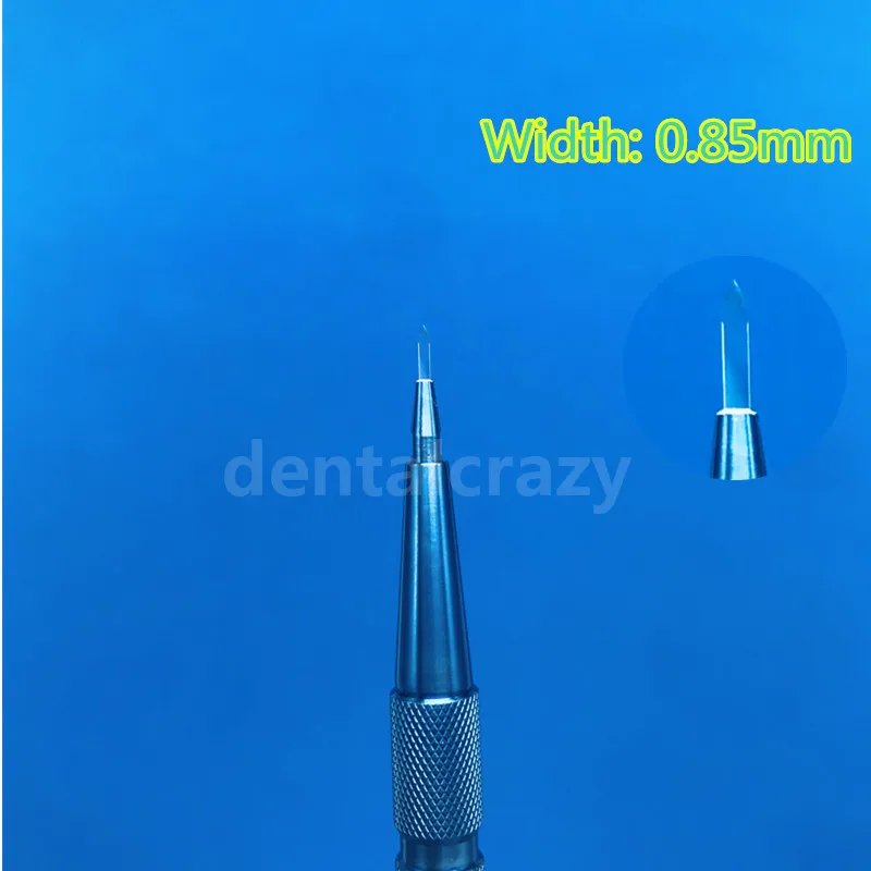 Сапфировый нож для пересадки волос ручка посадки волосяного фолликула из