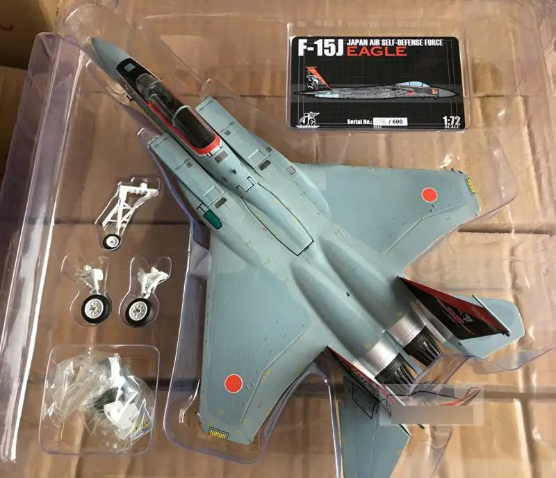 JC Крылья F-15J Орел JASDF боевые медведи 1/72 литой самолет модель самолета
