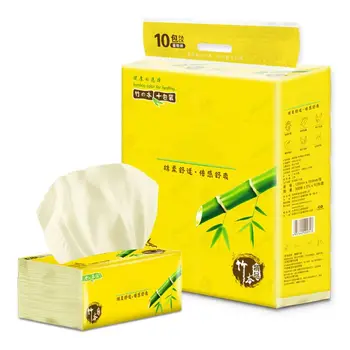 

2020 New 10PCS Silky Smooth Soft Premium 3-Ply Toilet Paper Kitchen Toilet Facial Tissues