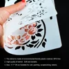 4pcs / set A4 letter of the alphabet  Stencils Painting Coloring Embossing Scrapbook Album Decorative Template ► Photo 2/6