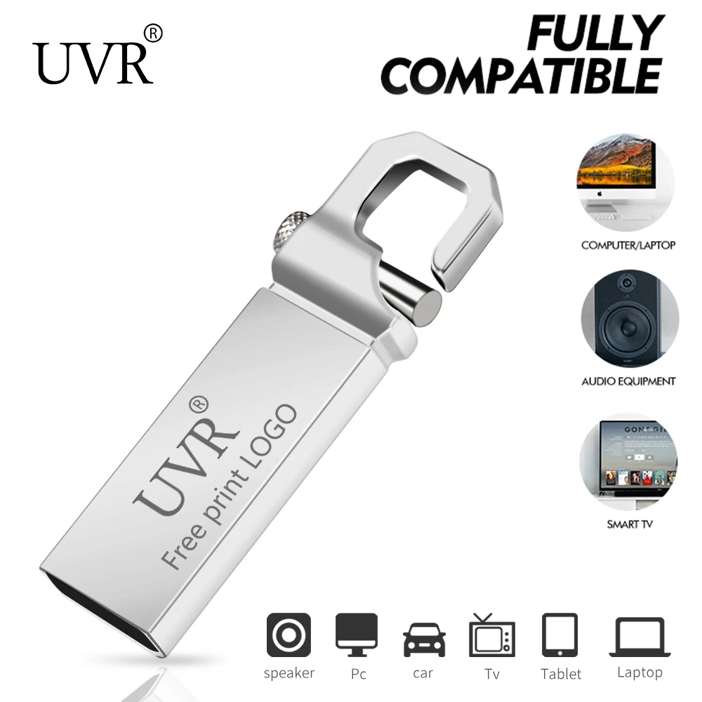 Металлический usb флеш-накопитель 8 ГБ, флешка 64 ГБ, карта памяти 16 Гб, usb 2,0, флеш-накопитель 32 ГБ, высокоскоростной флеш-диск 128 ГБ, печать логотипа