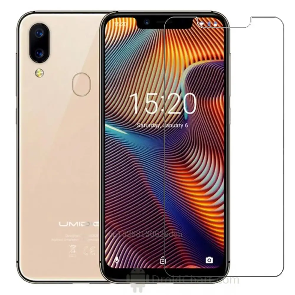 Закаленное стекло для Umidigi A3 PRO защита экрана жесткое защитное пленка мобильного