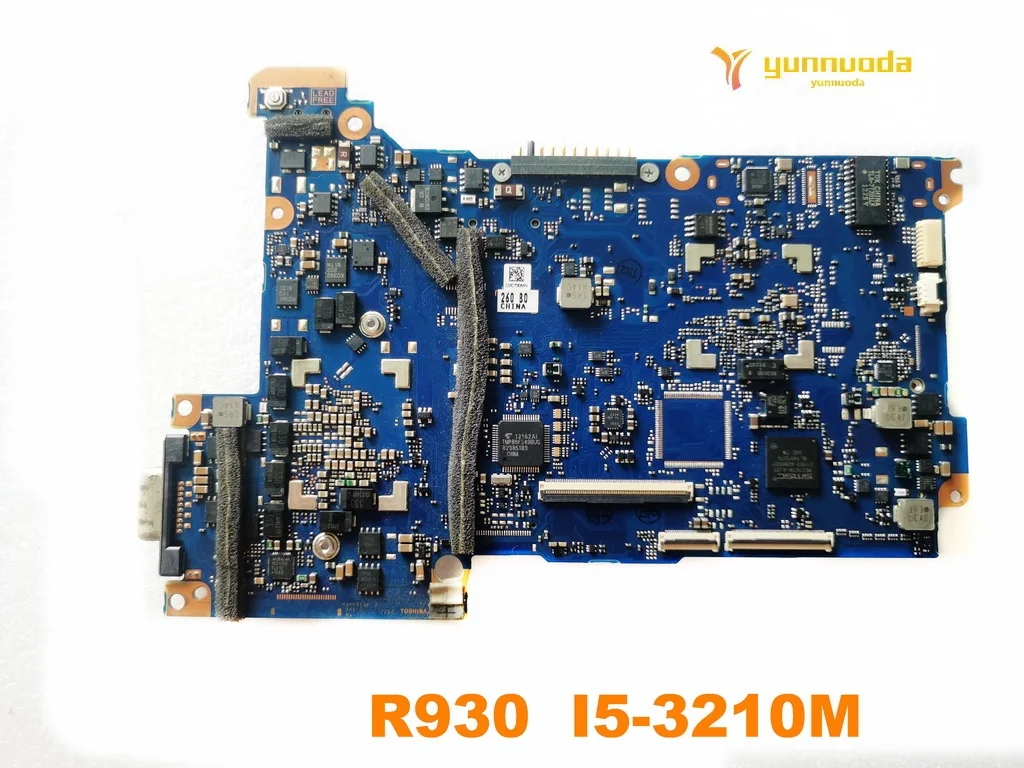 Оригинальная материнская плата для ноутбука Toshiba R930, I5-3210M протестирована