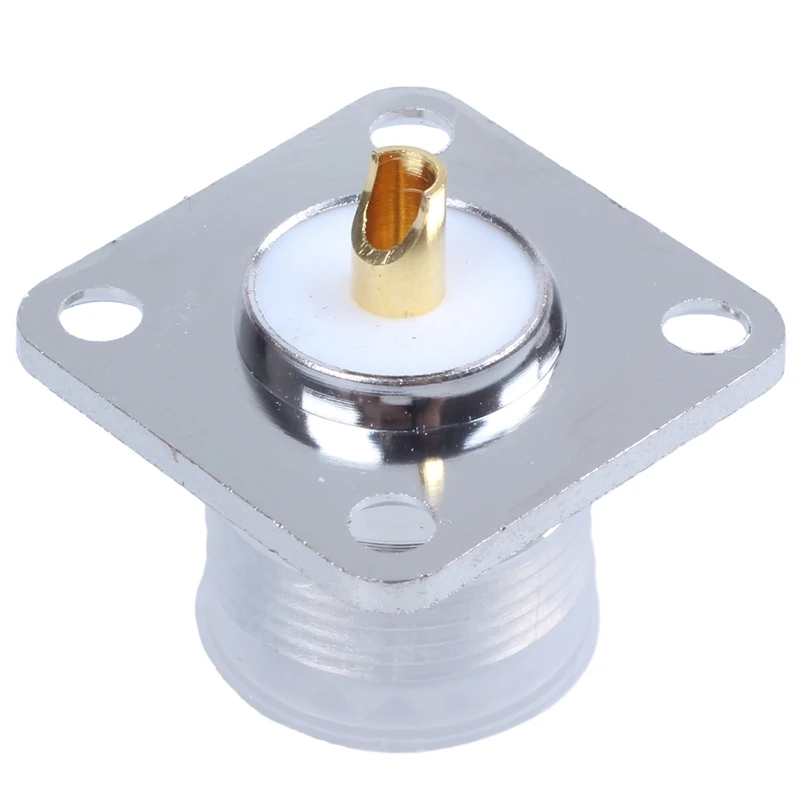 UHF Female SO239 Panel Chassis Mount Flange Deck Solder Cup RF Connector | Обустройство дома
