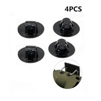 

4Pcs Motor Buckle Kayak Boat Inflatable Kit Part Accessories Water Sport Rubber Buckle PP High Flexibility High Strength