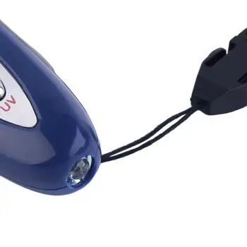 

UV LED Torch Handheld Money Detector Mini Violet Light Cash Detection Tool Portable Lamp Lamp Counterfeit Violet Light