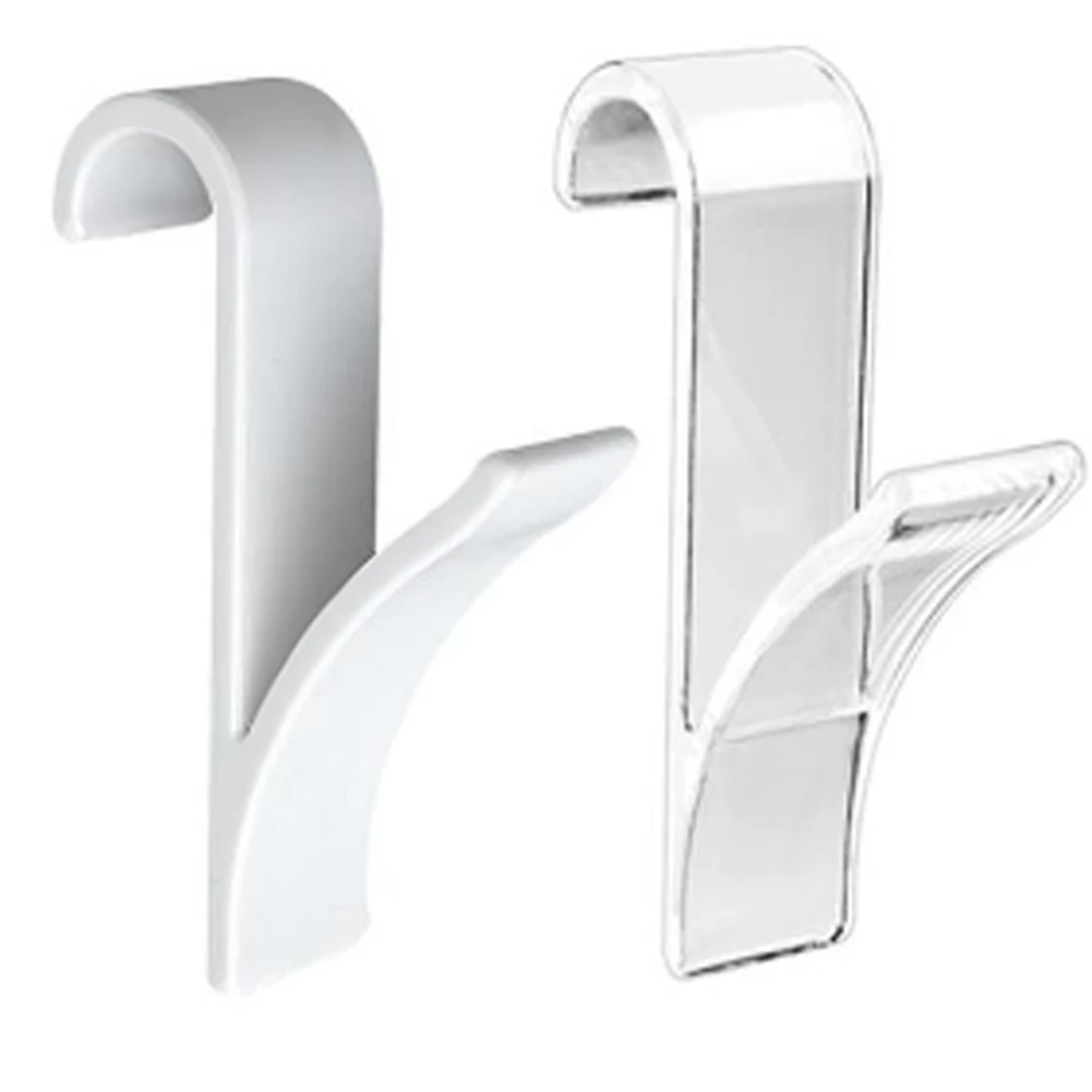 

Towel Mop Hooks Hanger Storage Holders Clothes Hat Rail Radiator Tubular Bath Hook Holder 66CY