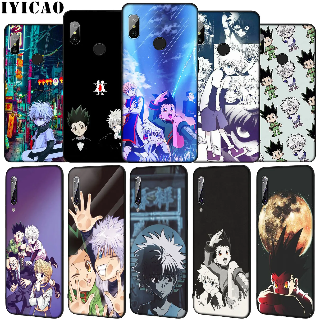 Мягкий силиконовый чехол IYICAO Hunter x Для Xiaomi Mi 10 9 9T A3 Pro 8 SE A2 Lite A1 CC9 CC9E 6 pocophone f1 Mi10 |