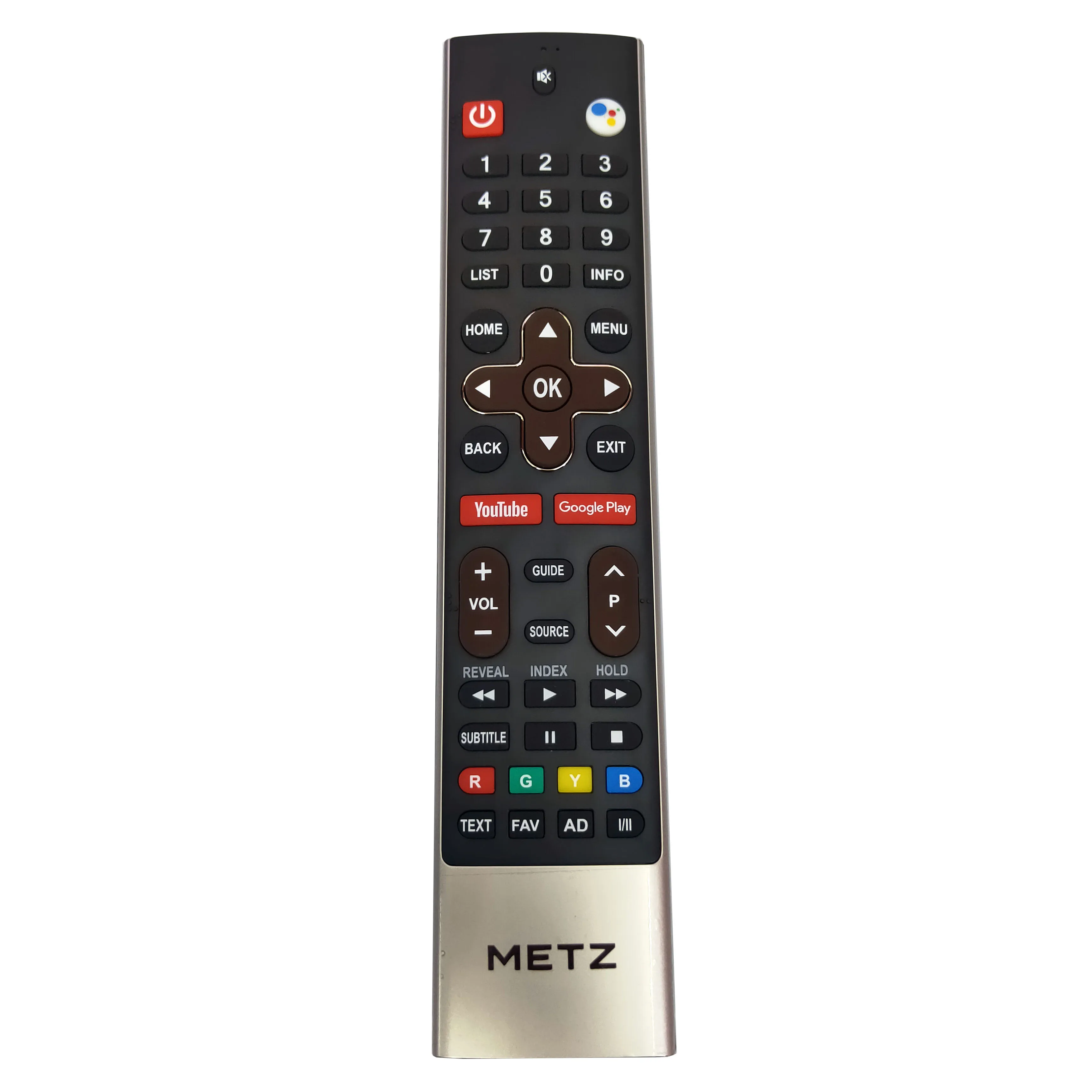Новый оригинальный 539C 267708 W040 для METZ Smart LCD LED HDTV TV пульт дистанционного управления с YouTube Google play Fernbedienung|Пульты ДУ| | АлиЭкспресс
