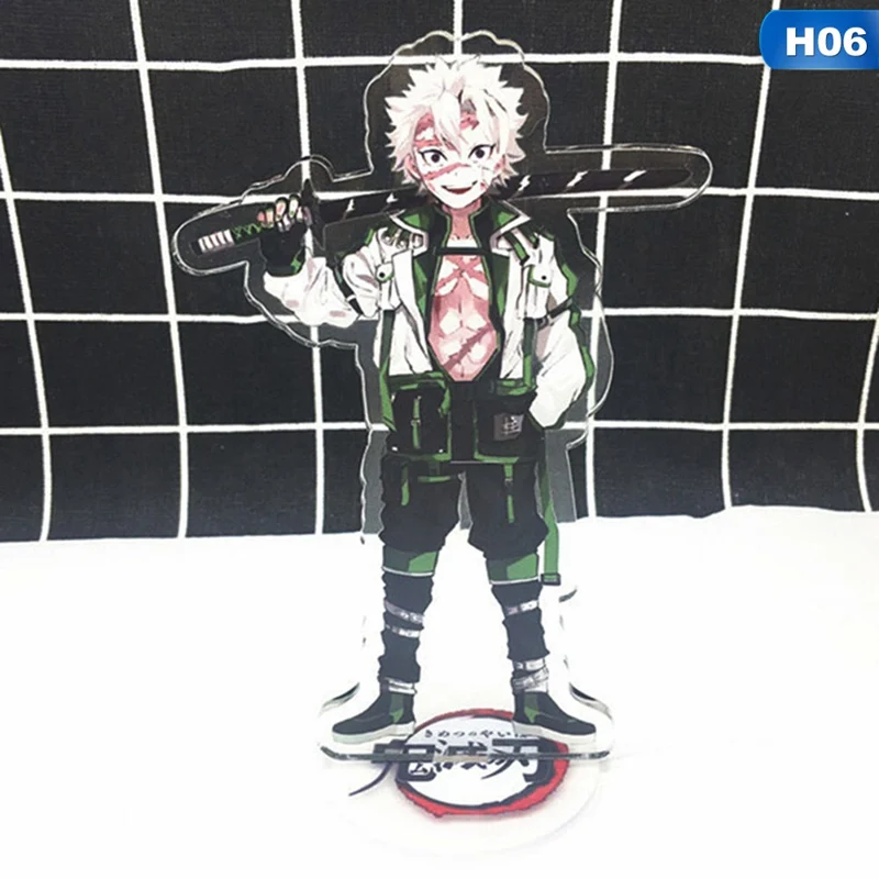 Японское аниме Demon Slayer: Kimetsu No Yaiba Kamado Tanjirou Kamado Nezuko фигурка на акриловой подставке канцелярские принадлежности подарок