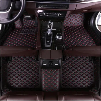 

tapis voiture Custom car floor mats for Porsche All Models Cayman Macan Panamera Cayenne Boxster 718 car styling accessories