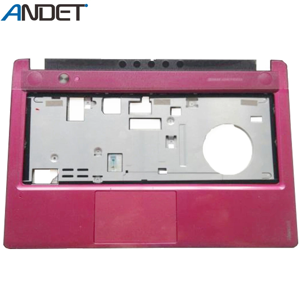 Для lenovo IdeaPad Z380 Упор для рук верхний чехол клавиатура ободок с тачпадом серый розовый белый 90200601 90200602 90200599