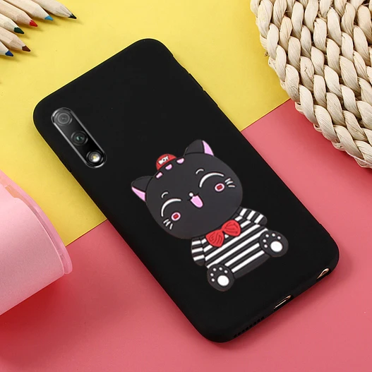 TRISEOLY Мягкий силиконовый чехол для huawei Honor 8x Max чехол 3D мультфильм животные задняя крышка для huawei Honor 9X Pro Защитная сумка для телефона - Цвет: ee
