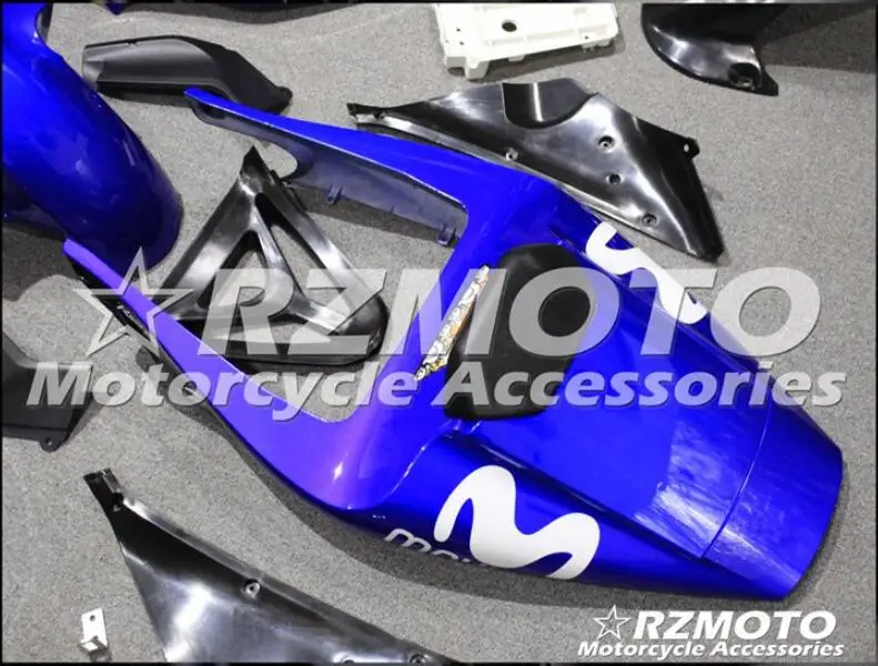 Высококачественная новая ABS форма мотоцикла Обтекатели подходят для Yamaha YZF-1000-R1 1998-1999 98 99 обтекатель кузова на заказ синий белый