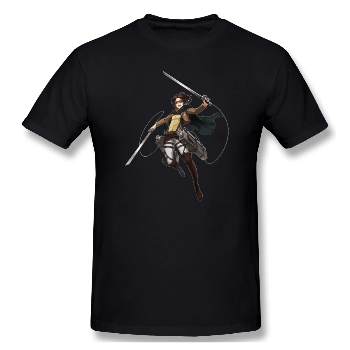 Man Hange Zoe - Attack In Titans Armin Arlert,Erwin,Erwin Smith,Teen Titans Fitness T-Shirt Carine