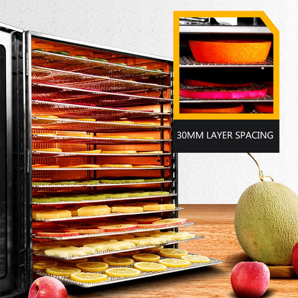 12 Layers Fruit Dryer Electric Meat Grinder Drying For Vegetables Food  Dehydrator Drying For Vegetables And Fruit Drying Machine - Dehydrators -  AliExpress