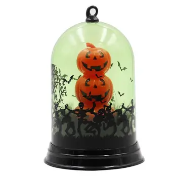 

Dazzling Toys Halloween Pumpkin Lantern Witch printed light for Halloween Party Light Up Pumpkin Lantern Q0KF
