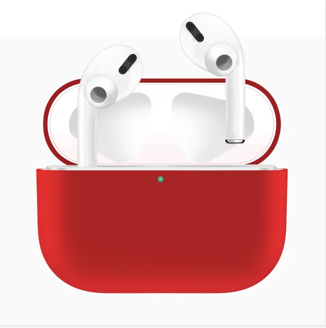Для AirPods Pro силиконовый Bluetooth беспроводной чехол для наушников Защитный чехол Аксессуары для Apple Airpods Pro зарядная коробка