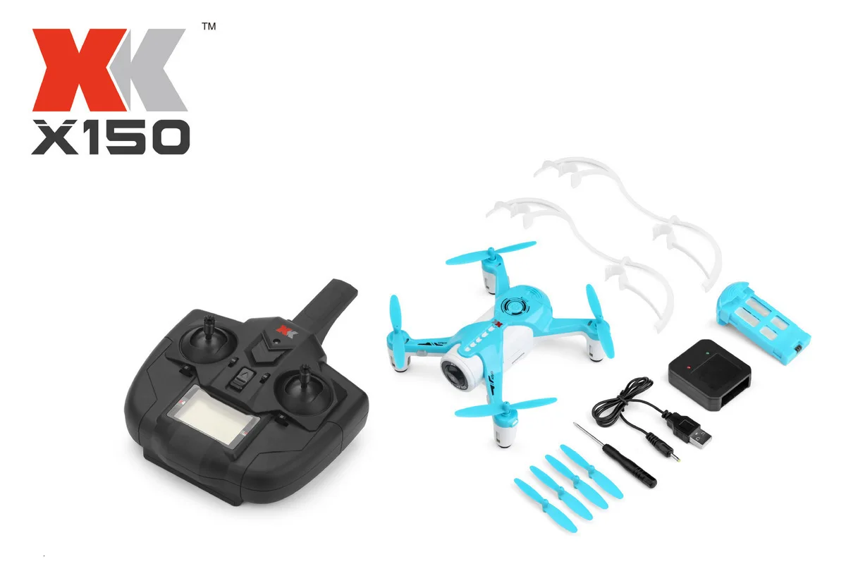 WLtoys XK X150-W X150W WiFi FPV с камерой 720P оптическое позиционирование потока высота удержания RC Дрон FPV Квадрокоптер вертолет K110