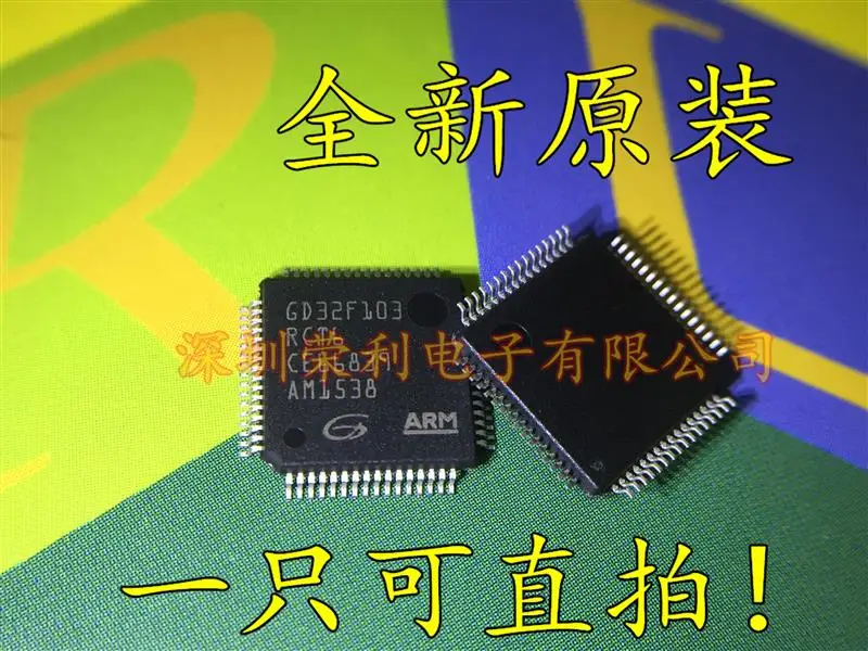 10 шт в упаковке, новая GD32F103RCT6 STM32F103RCT6 LQFP64