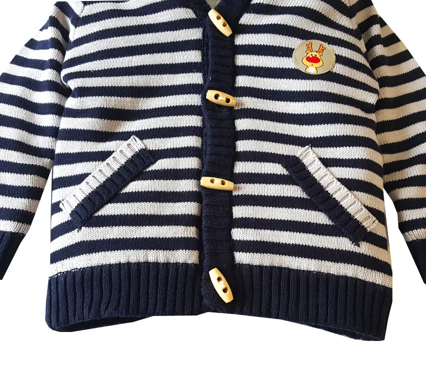 Children's Plus Velvet Sweater Baby Boy Girl Cotton Thicken Sweater Kids Thicken Warm Outdoor Coat Infant Sweater Wholesale