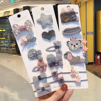 Cena 24 Sztuk/prezent Wzór Jednorożca Zestaw Pudełek Dzieci Dziewczyna Klips Do Włosów Zespół Zwierzęta Kreskówkowe Spinki Do Włosów Dziewczyny śliczny Królik Dziewczynka Spinki Do Włosów