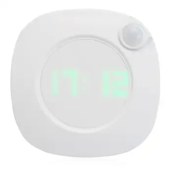 

Motion Sensor Night Light LED Closet Portable Night Light Induction Light with Time Clock Battery Power Automatic Energy Saving