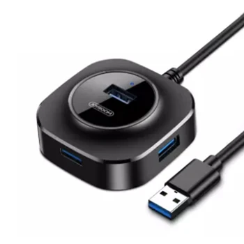 

Joyroom USB Hub 3.0 Hub USB Adapter 4 Ports Speed Multiple Usb3.0 Adapter with Micro-USB for Computer USB Splitter 1M