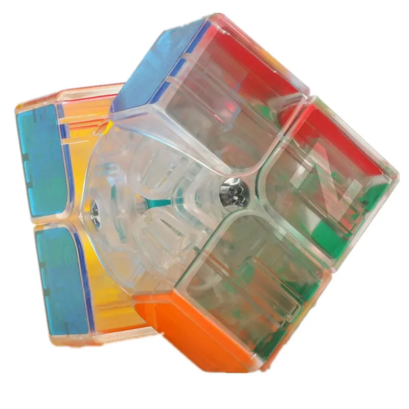 Zcube 2x2x2 глазурь матовый безопасный ABS пластик Профессиональный Прозрачный конкурс магический куб ультра-Гладкий 2x2 скоростной Головоломка Куб игрушки