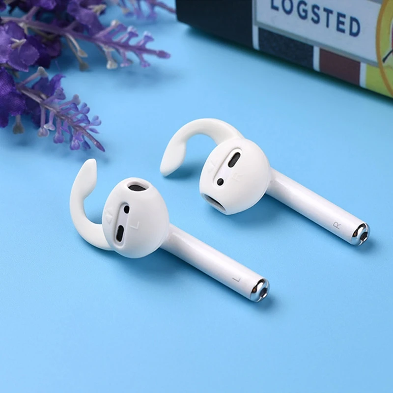 HAWEEL 1 пара ушные колпачки для Airpods Нескользящие силиконовые наушники-вкладыши подходят для Bluetooth беспроводной гарнитуры Наушники Аксессуары