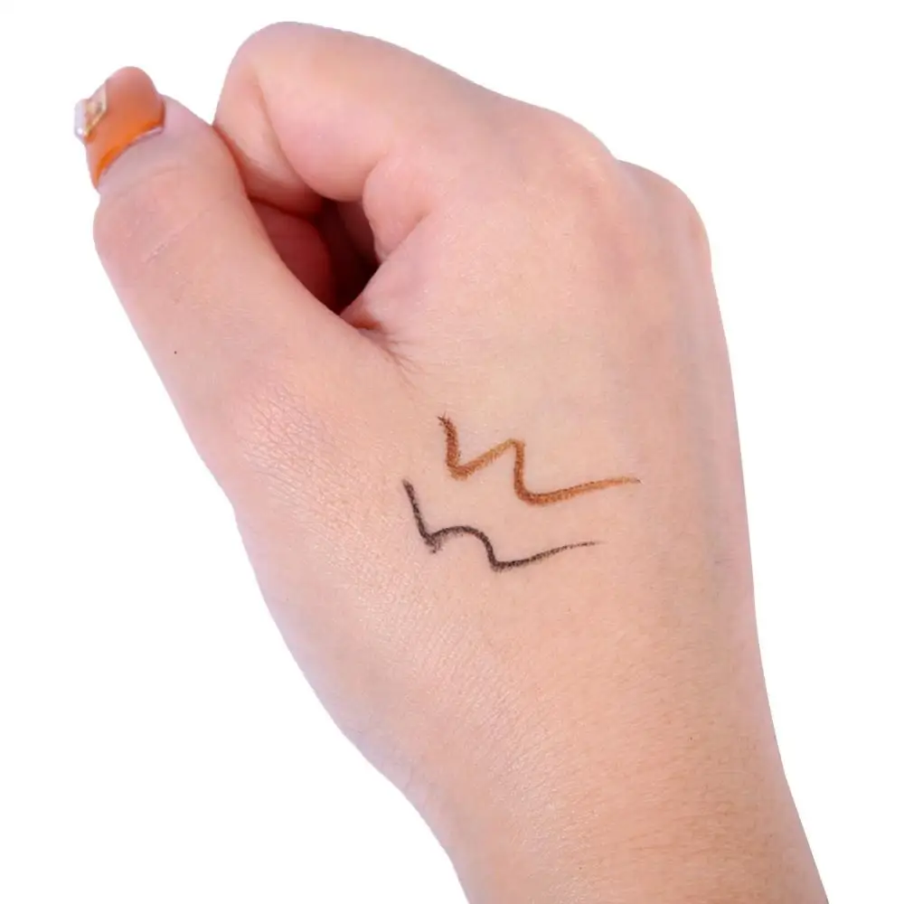 Жидкая подводка для глаз карандаш черный коричневый подводка для глаз водостойкая стойкий макияж ультра-тонкий кончик