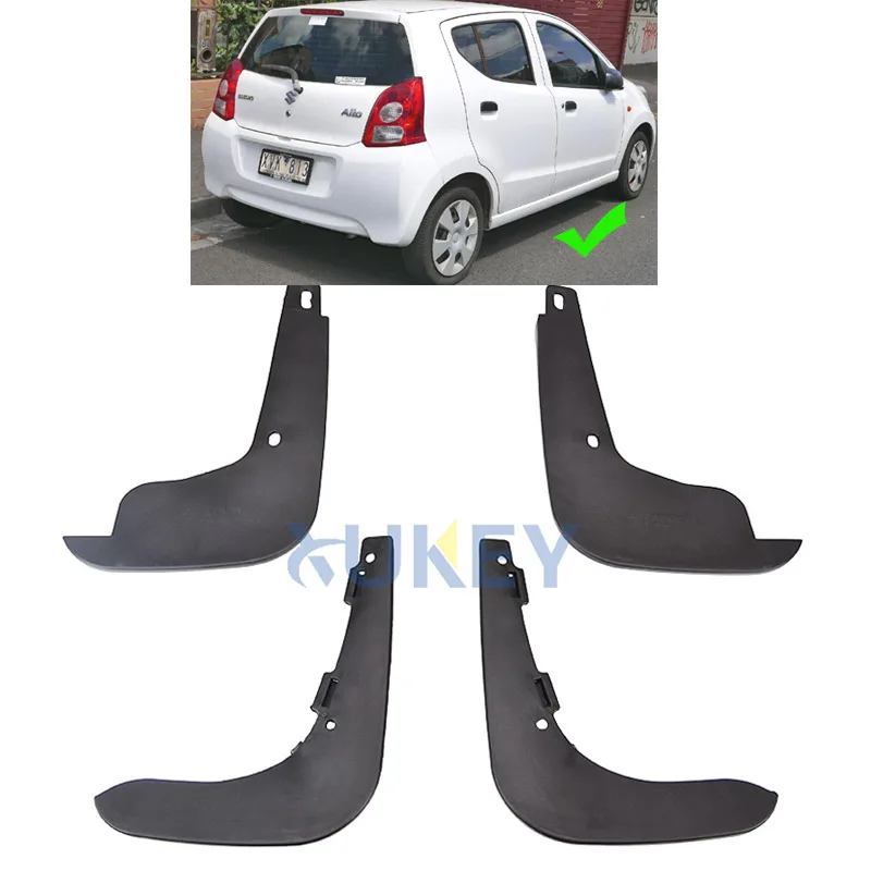 Для Suzuki Alto-звезда Nissan Pixo 2009- автомобиля Брызговики брызговик крылья 2010 2011 2012 2013